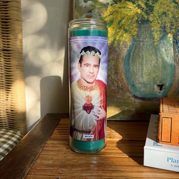 Saint Colin Farrell Prayer Candle