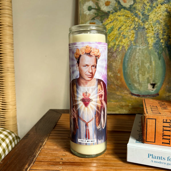 Saint Frank Sinatra Prayer Candle