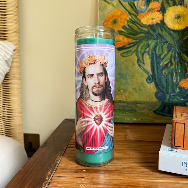 Saint Chad Kroeger | Nickelback Prayer Candle