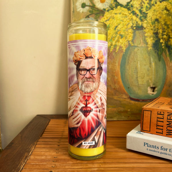 Saint Jim Royle | Ricky Tomlinson | Royle Family Prayer Candle