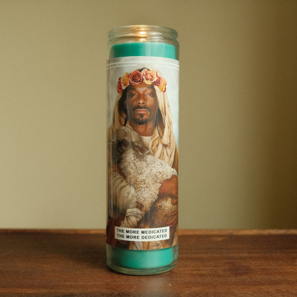 Saint Snoop Dogg Prayer Candle