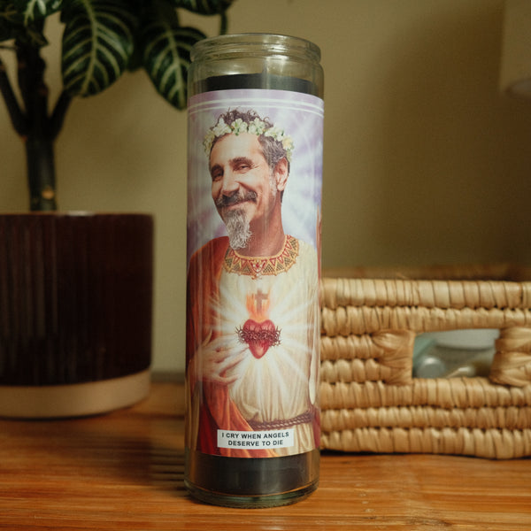 Saint Serj Tankian | System Of A Down Prayer Candle