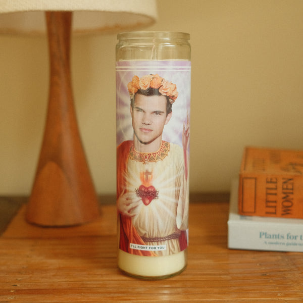 Saint Taylor Lautner | Jacob Prayer Candle