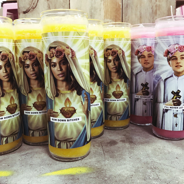 Saint Beyonce Prayer Candle